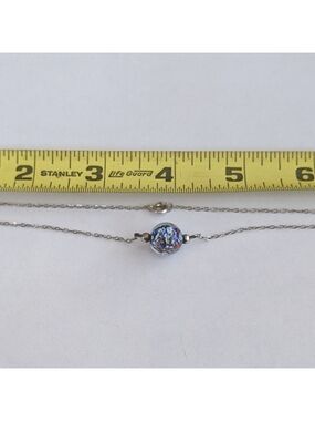 𝅺GLASS bead necklace